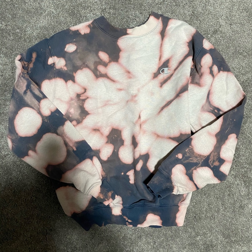 Vintage tie dye champion sweatshirt
